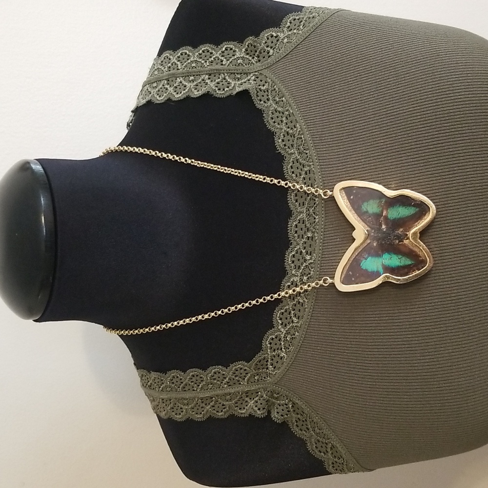 Beautiful Monarch Butterfly Necklace
